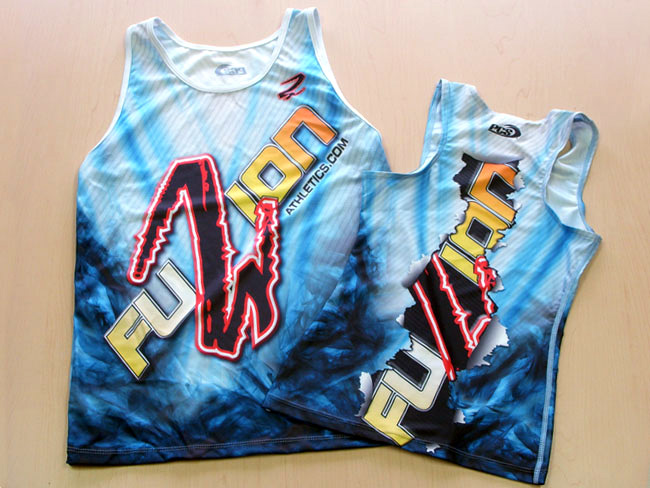 Commercial Fabric Printed Athletic Apparel