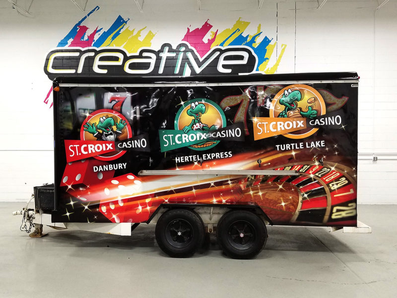 Commercial Trailer Vinyl Wrap