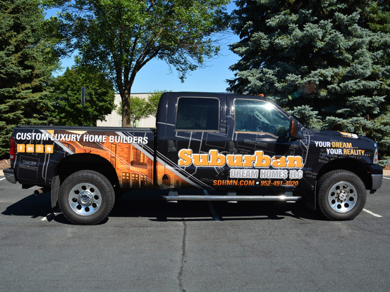 Commercial Truck Wrap
