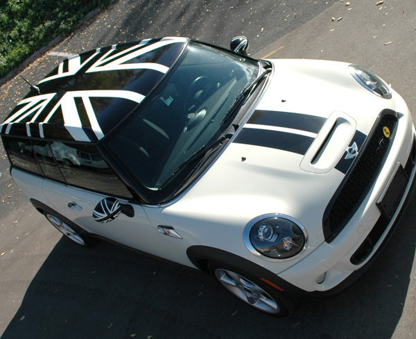 Custom Vehicle Wrap_Mini Roof Wrap