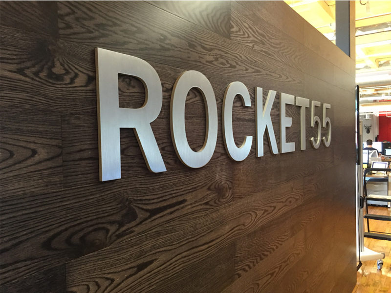 Dimensional Letters_Rocket 55