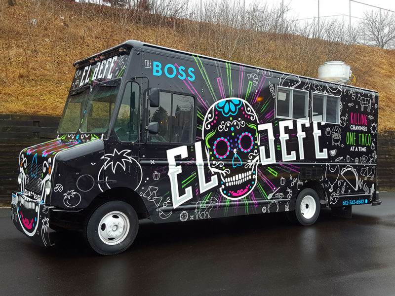 Food Truck Wrap - El Jefe