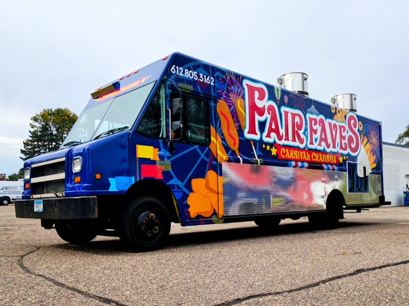 Food Truck Wrap - Fair Faves