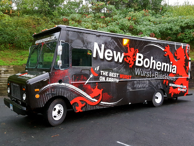 Food Truck Wrap - New Bohemia