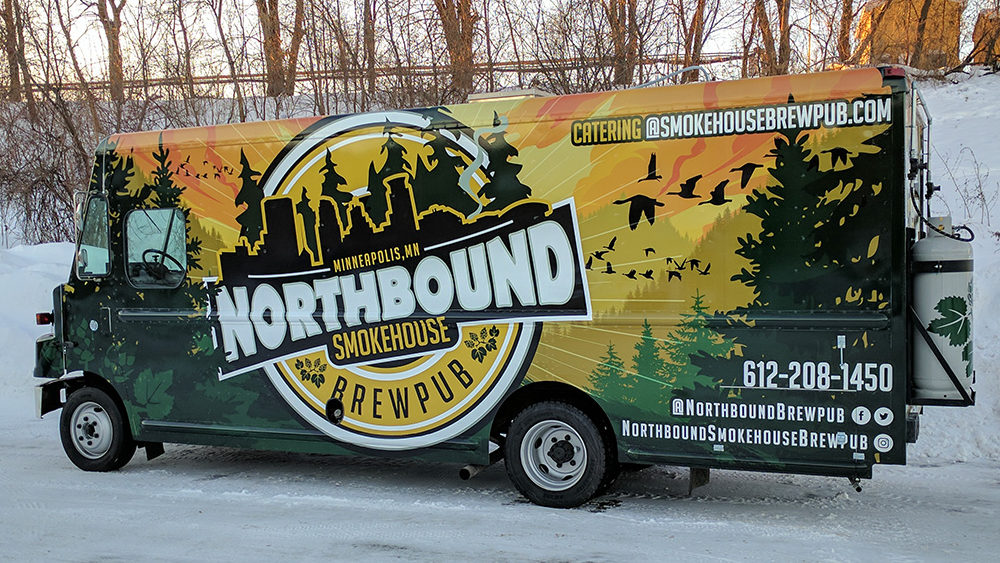 Food Truck Wrap - Northbound Smokehouse Brewpub