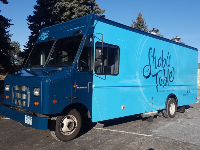 Food Truck Wrap - Shobis Table