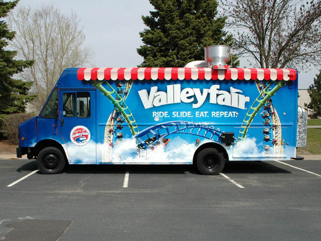 Food Truck Wrap - Valley Fair