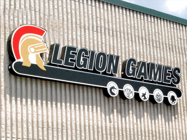 Legion Games lite Channel Letter