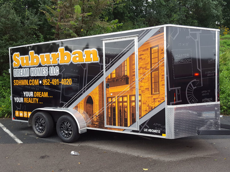 Commercial Trailer Vinyl Wrap