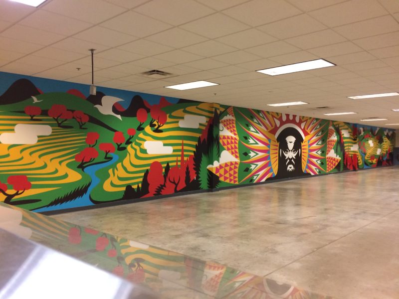 Branded Wall Mural Vinyl - Hmong Prep Academy