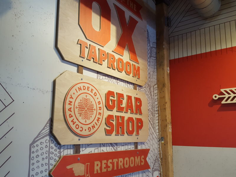 Indeed Brewery - Branded Environment