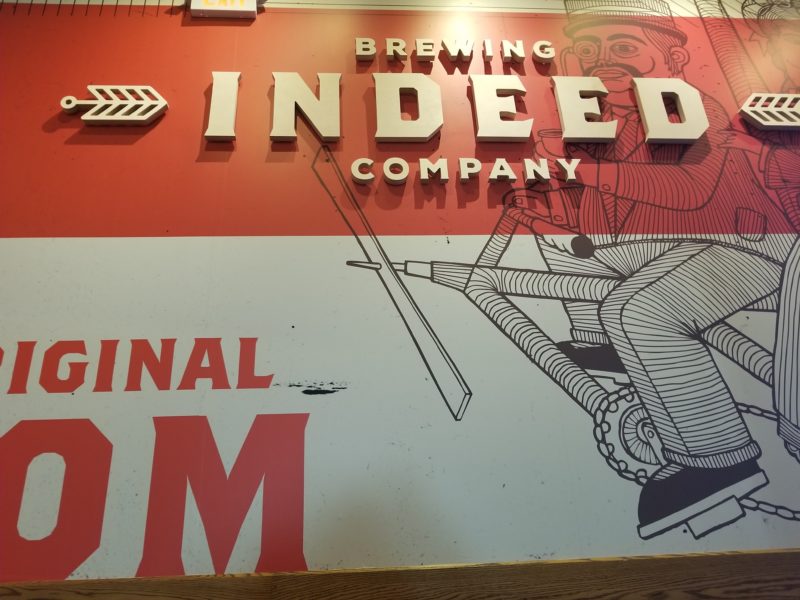 Indeed Brewery - Logo Mural