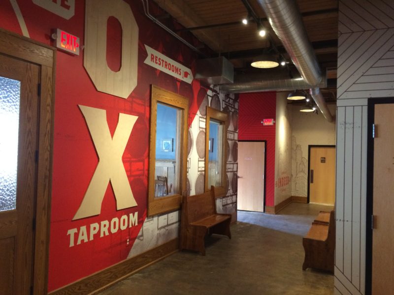 Branded Wall Vinyl Mural and Sign Graphics