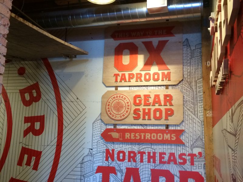 Indeed Brewery - Branded Environment