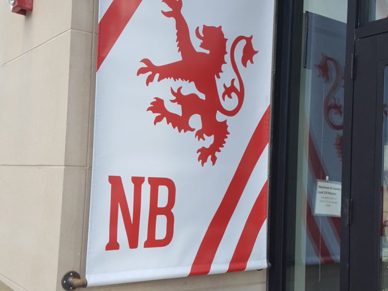 Outdoor Hanging Vinyl Banner