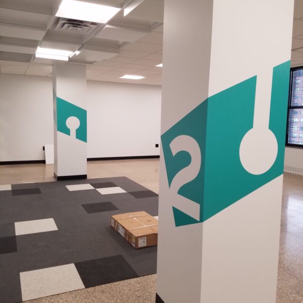 Wall Vinyl - interior graphics Prime Academy