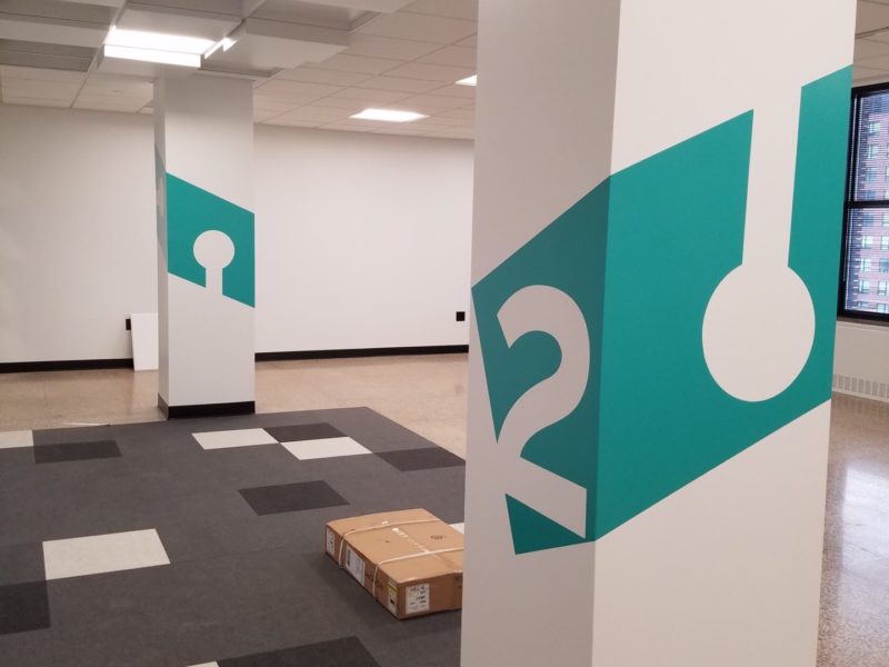 Wall Vinyl - interior graphics Prime Academy