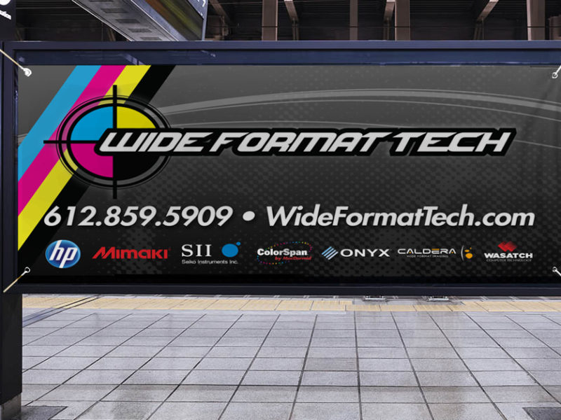 Outdoor Hanging Vinyl Banner