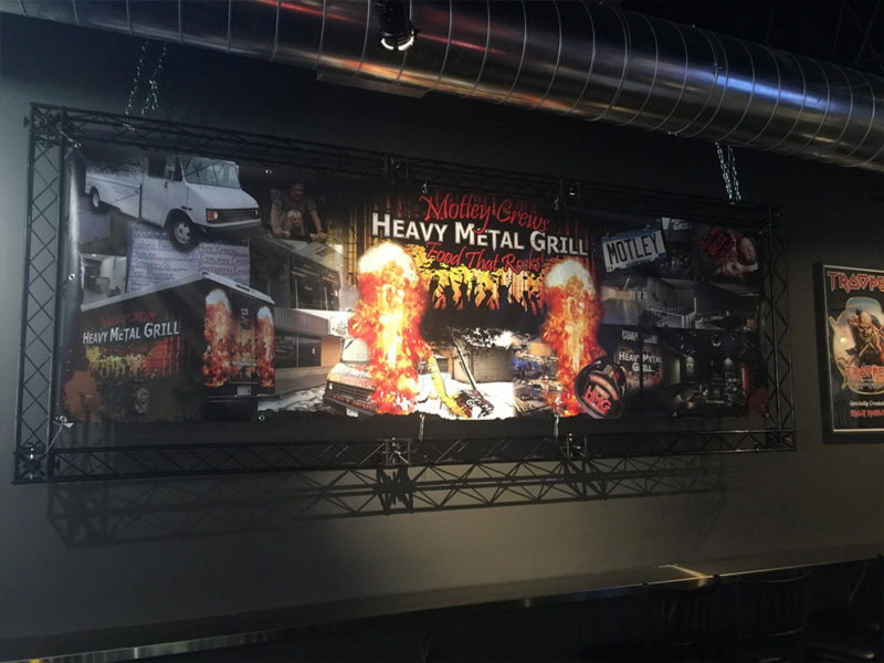 Outdoor Hanging Vinyl Banner