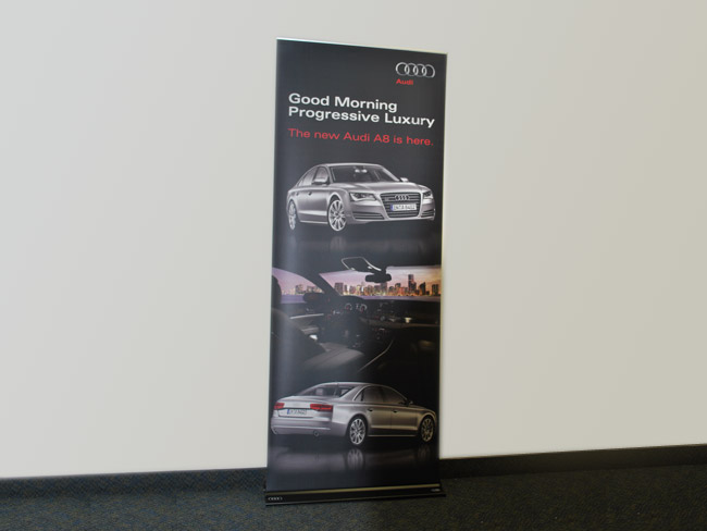 Roll Up Banner Stand - Audi