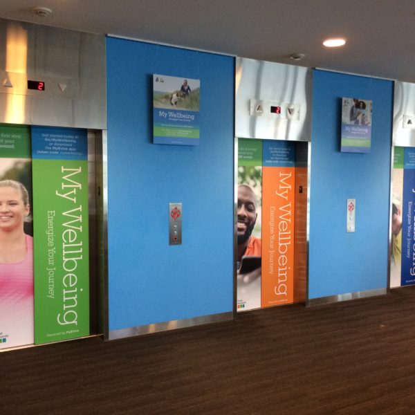 Specialty Wrap - Elevator Wrap - interior graphics