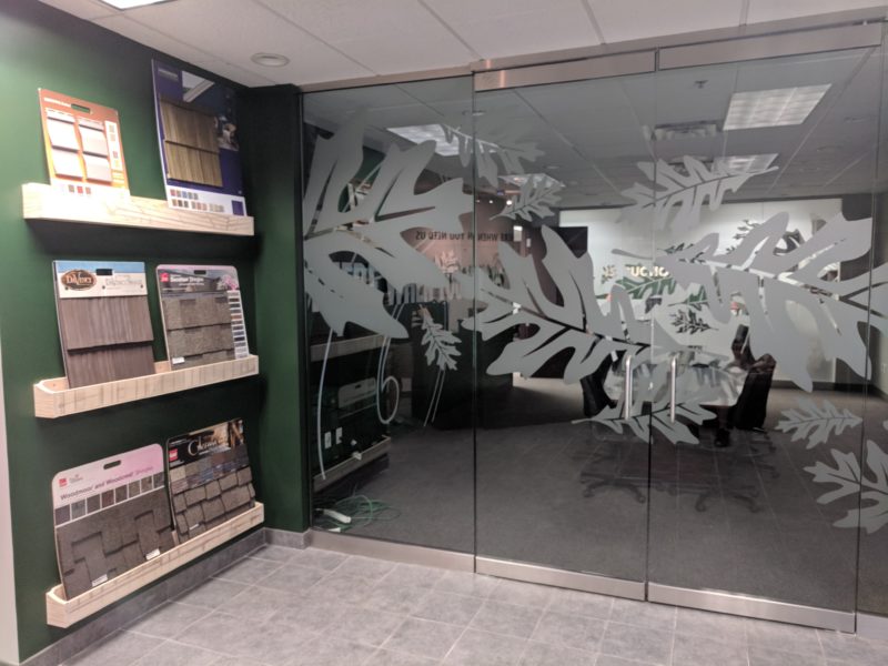 Window Graphics - Fall Leaves