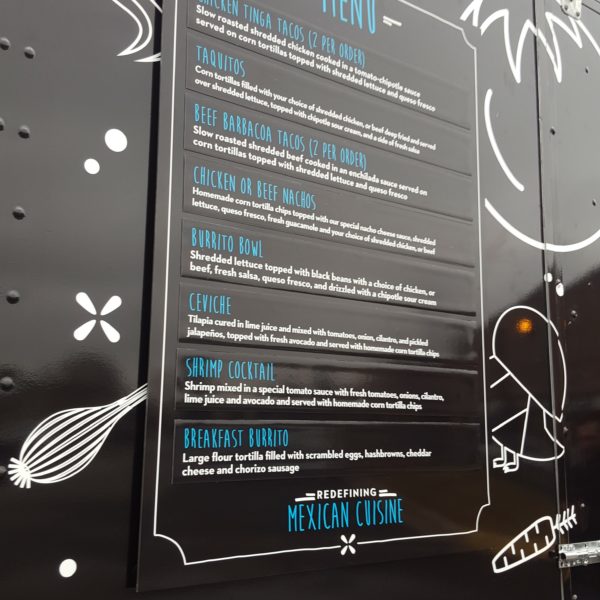 El Jefe Food Truck wrap