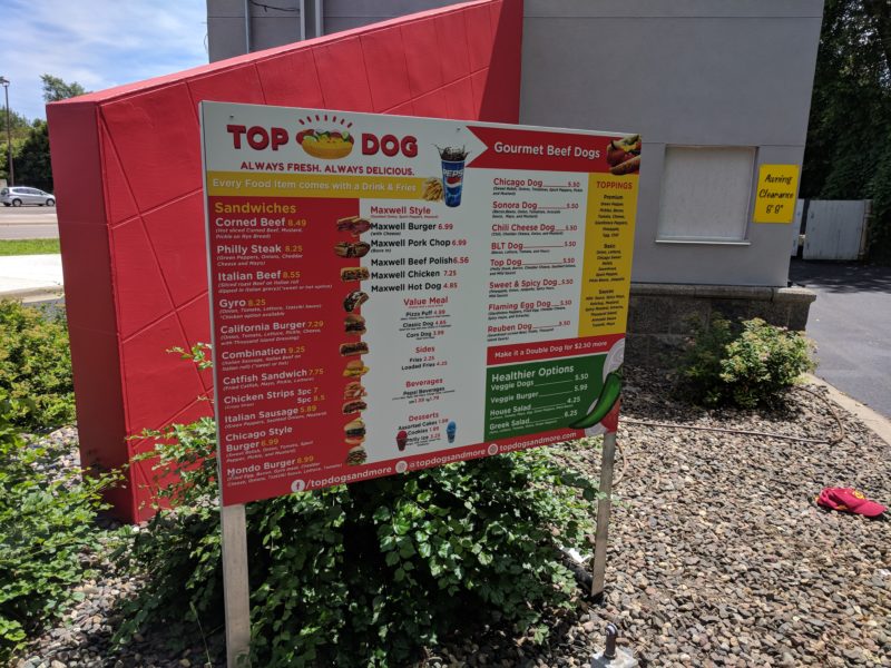 Exterior Signs_Menu Signs