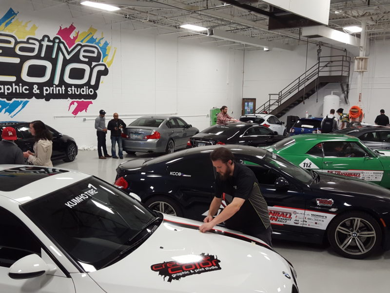 Kannonball Rally - Custom Graphics