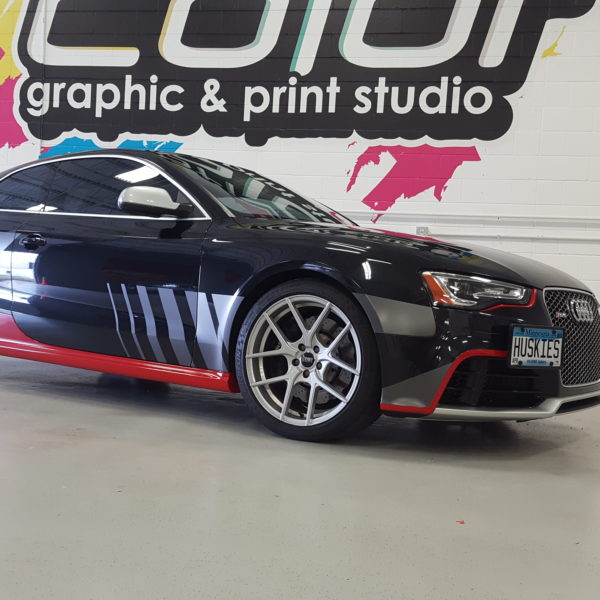 Custom Vehicle Wrap_Audi Jaguar