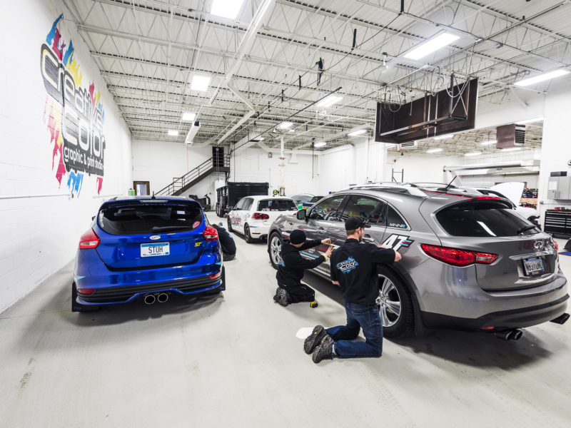 Kannonball Fun Rally - Vinyl Installation