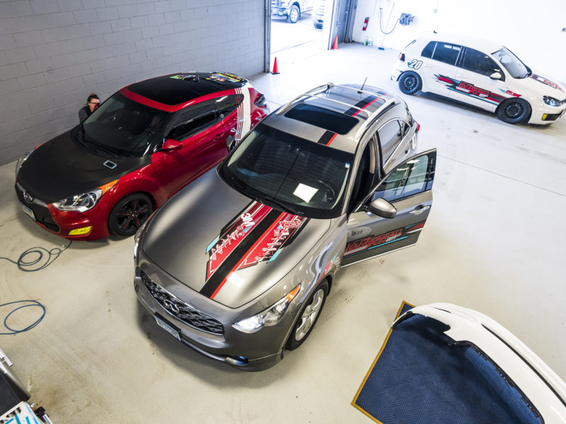 Kannonball Fun Rally - Vinyl Installation