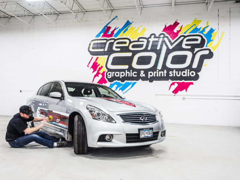 Kannonball Fun Rally - Vinyl Installation