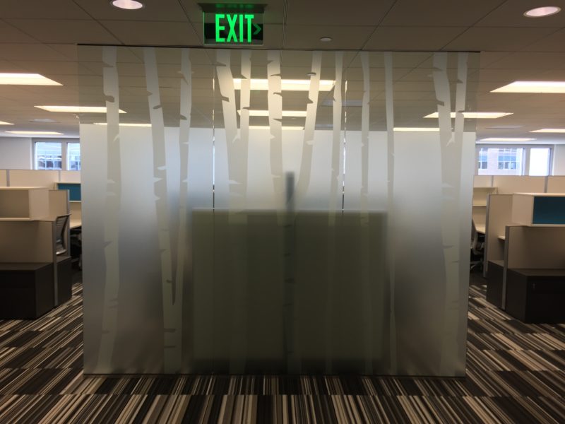 Window Graphics - Frosted Vinyl