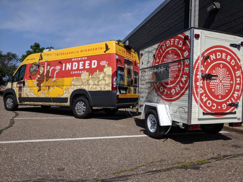 Commercial Trailer and Van Vinyl Wrap