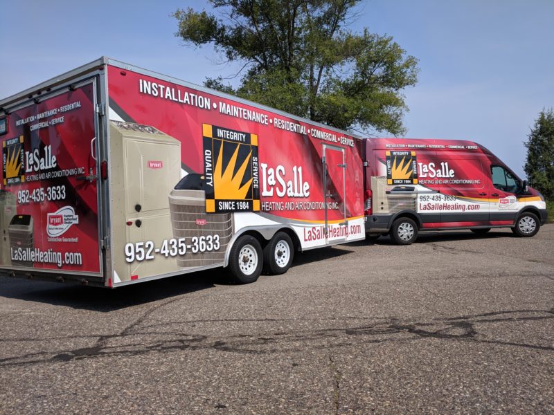 Commercial Trailer and Van Vinyl Wrap