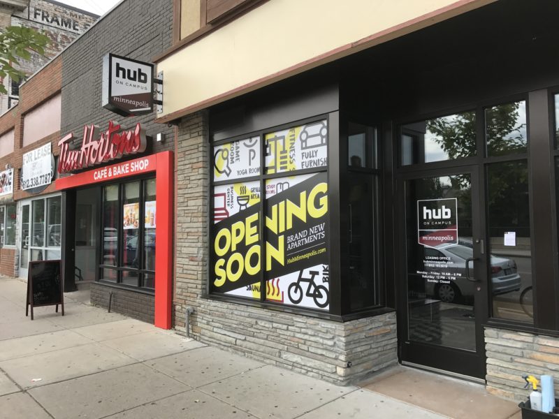 Window Graphics - Minneapolis HUB