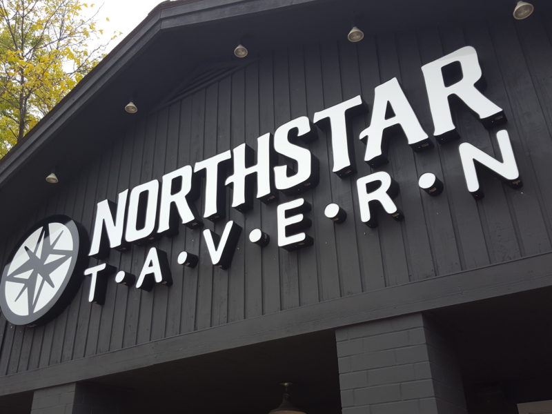 Northstar Tavern lite channel letters