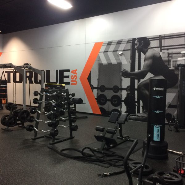 Branded Environment - Torque Gym