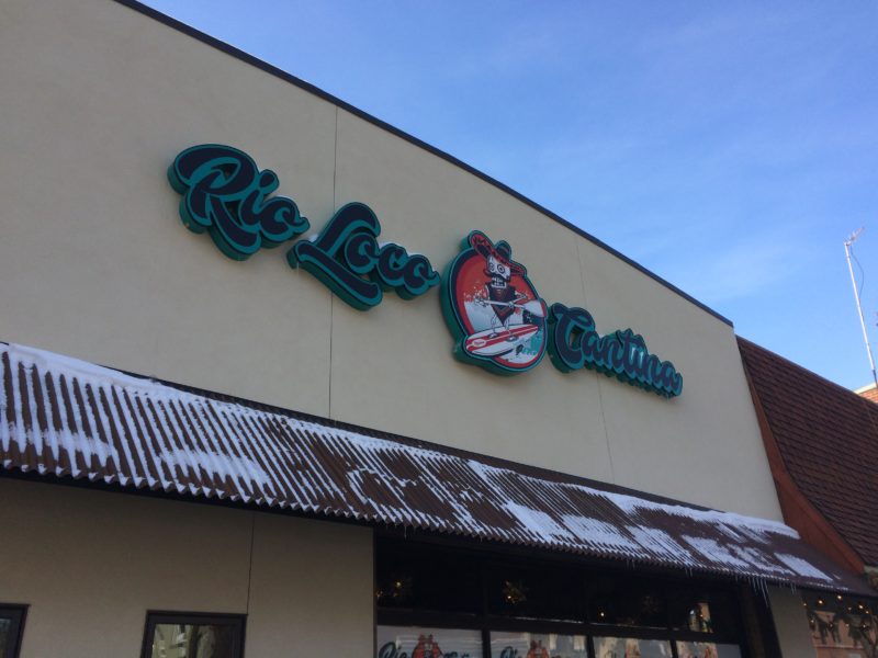 Rio Loco Illuminated LED channel letters