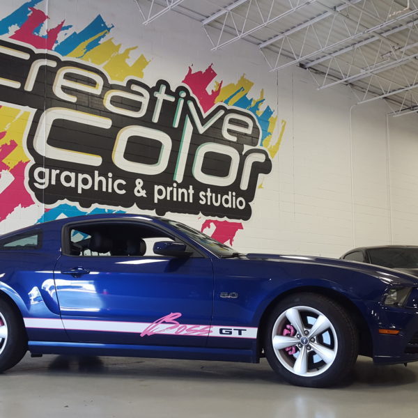 Custom Vehicle Wrap_Side Stripe