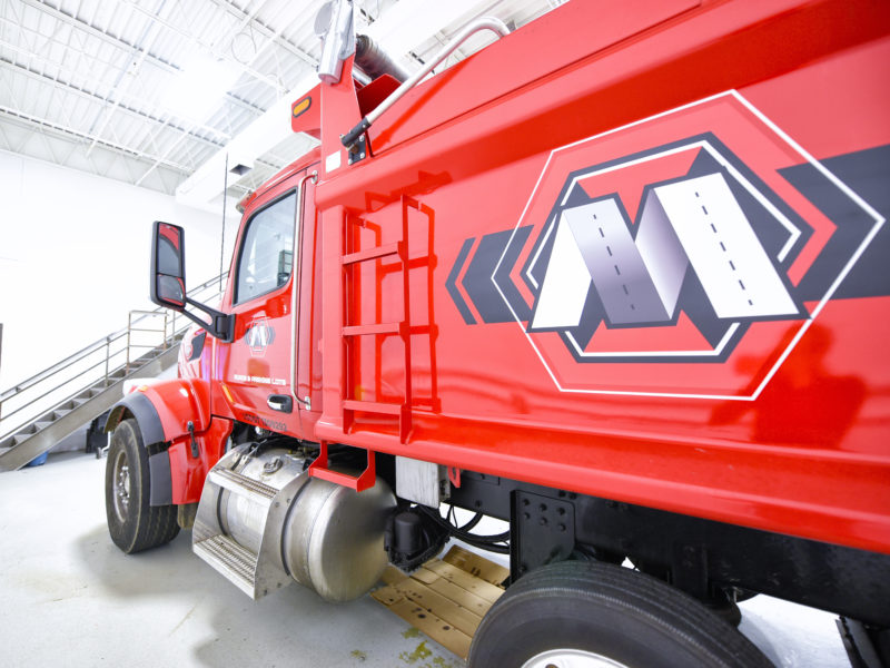 Semi Trailer Vinyl Wrap - business vehicle wrap