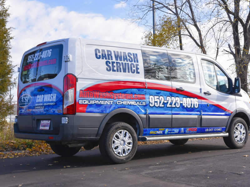 Commercial Van Vinyl Wrap