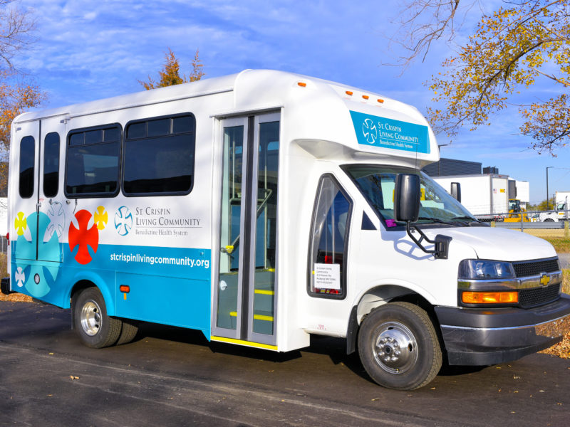 Commercial Bus Vinyl Wrap