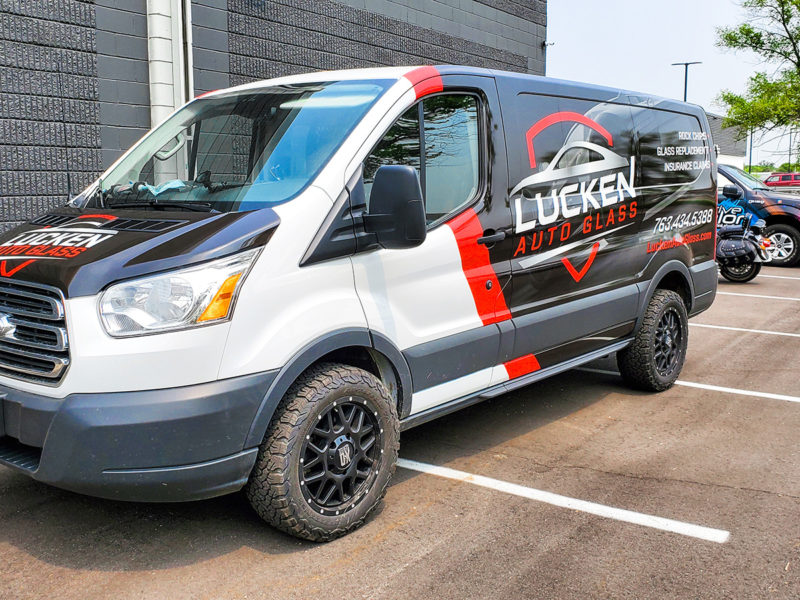 Lucken Commercial Van Vinyl Wrap - business vehicle wraps