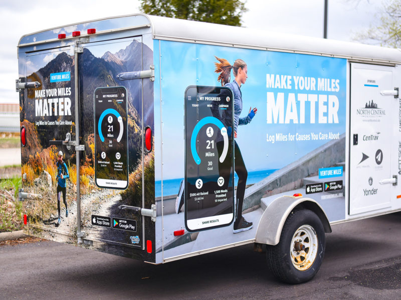 Commercial Trailer Vinyl Wrap