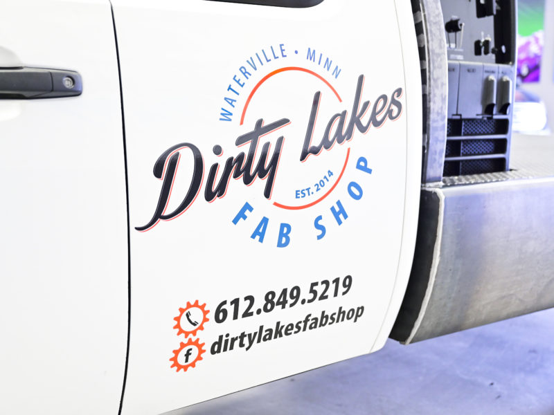 Spot Graphics Partial Vinyl Wrap