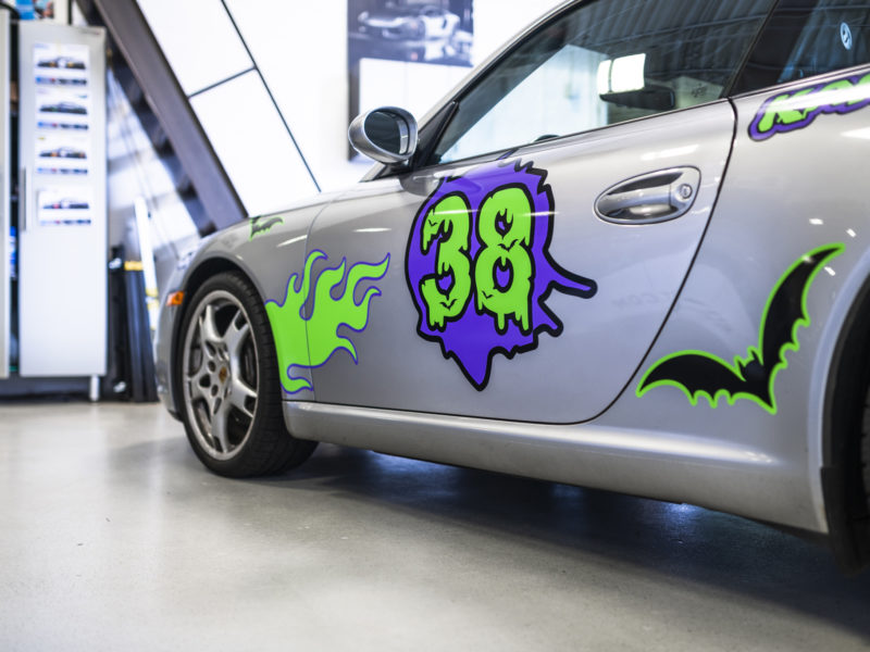 vehicle rally wraps post installation