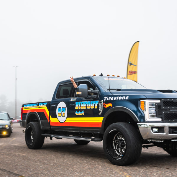 Bigfoot Truck Vehicle Vinyl Wraps, rally wraps