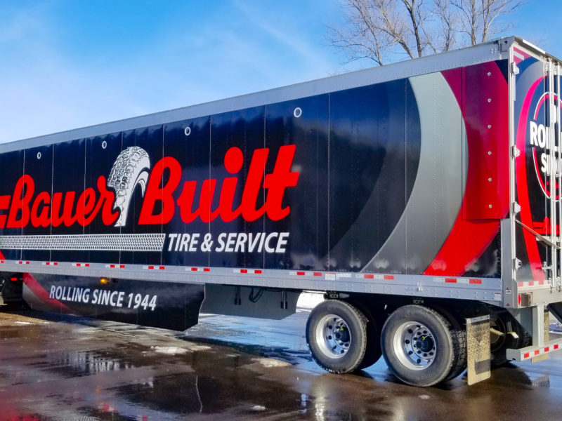 Semi Trailer Truck Vinyl Wrap - vehicle vinyl wraps